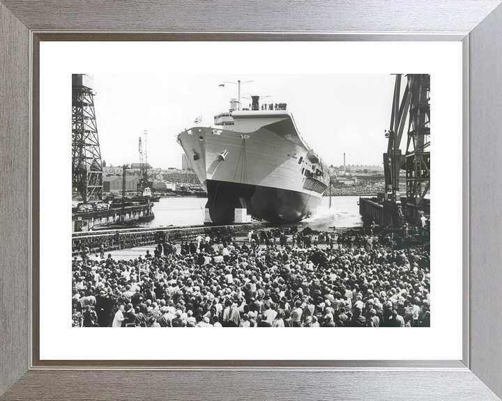 HMS Ark Royal R07 Invincible Class Aircraft Carrier June 1981