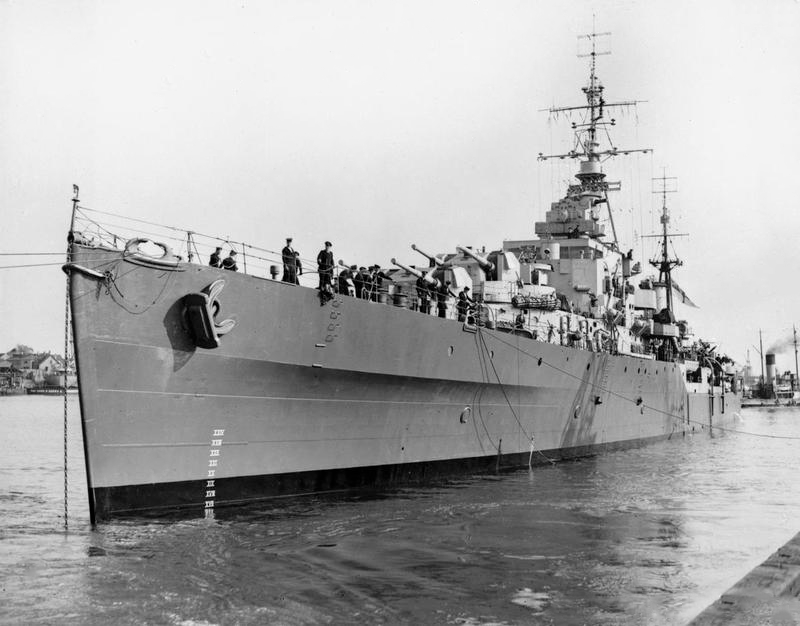 HMS Black Prince (81) | Photo Print | Framed Print | Dido Class | Light Cruiser | Royal Navy Hampshire Prints