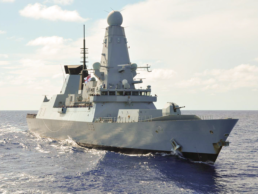 HMS Dauntless (D33) Royal Navy Type 45 Destroyer Caribbean 2012 Photo Print Wall Art Decor Posters, Prints, & Visual Artwork Hampshire Prints 6 x 4 No Frame No