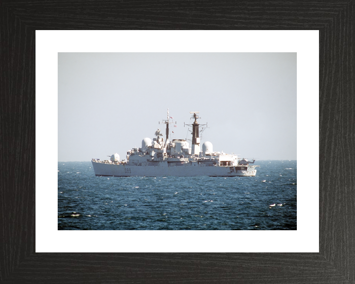 HMS Exeter (D89) Royal Navy Type 42 Destroyer In Open Water Photo Print Wall Art Decor - Posters, Prints, & Visual Artwork - by Hampshire Prints (image 2 of 9)