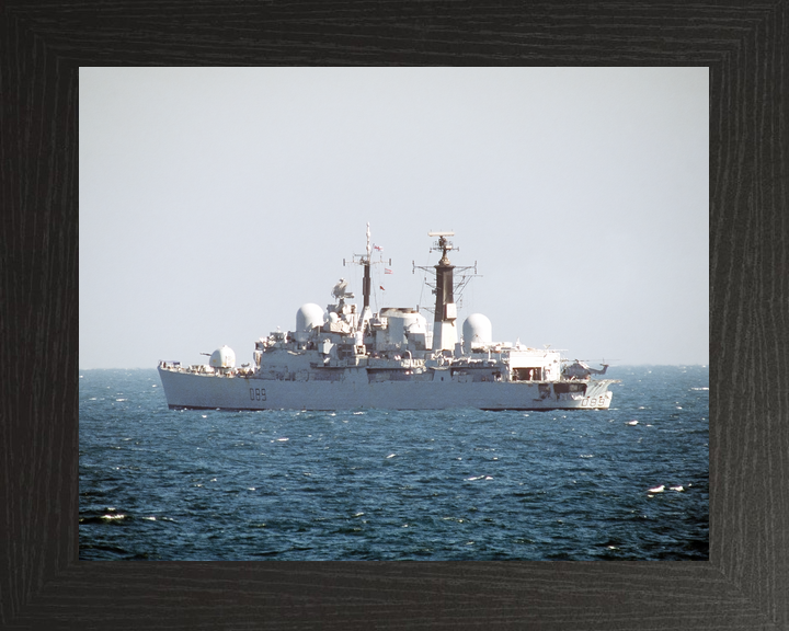 HMS Exeter (D89) Royal Navy Type 42 Destroyer In Open Water Photo Print Wall Art Decor - Posters, Prints, & Visual Artwork - by Hampshire Prints (image 3 of 9)