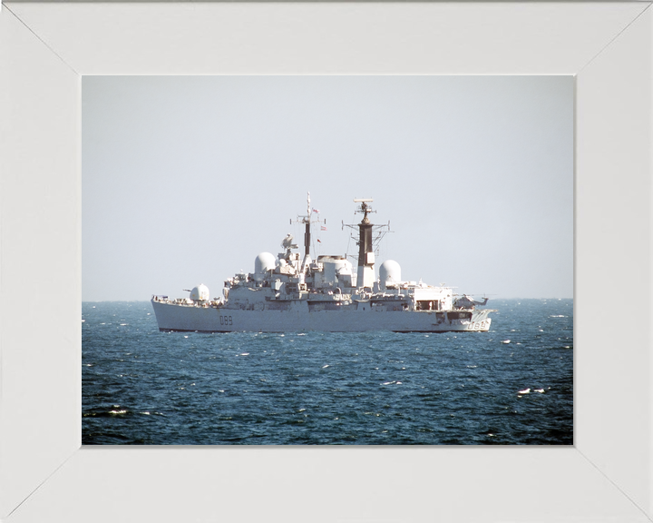 HMS Exeter (D89) Royal Navy Type 42 Destroyer In Open Water Photo Print Wall Art Decor - Posters, Prints, & Visual Artwork - by Hampshire Prints (image 5 of 9)