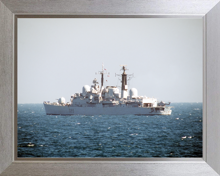 HMS Exeter (D89) Royal Navy Type 42 Destroyer In Open Water Photo Print Wall Art Decor - Posters, Prints, & Visual Artwork - by Hampshire Prints (image 7 of 9)