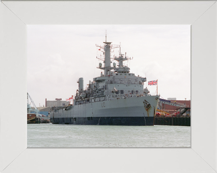 HMS Fearless (L10) Royal Navy Fearless Class Landing Platform Dock Alongside In Portsmouth Photo Print Wall Art Decor - Posters, Prints, & Visual Artwork - by Hampshire Prints (image 5 of 9)