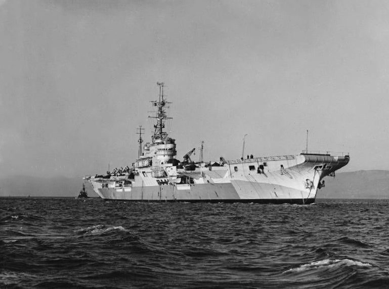 HMS Glory R62 | Photo Print | Framed Print | Colossus Class | Aircraft Carrier | Royal Navy Hampshire Prints