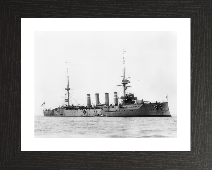HMS Hampshire (1903) Royal Navy Devonshire Class Cruiser Starboard View Photo Print Wall Art Decor - Posters, Prints, & Visual Artwork - by Hampshire Prints (image 2 of 9)
