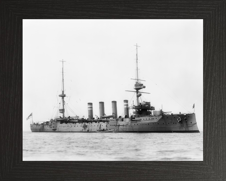 HMS Hampshire (1903) Royal Navy Devonshire Class Cruiser Starboard View Photo Print Wall Art Decor - Posters, Prints, & Visual Artwork - by Hampshire Prints (image 3 of 9)