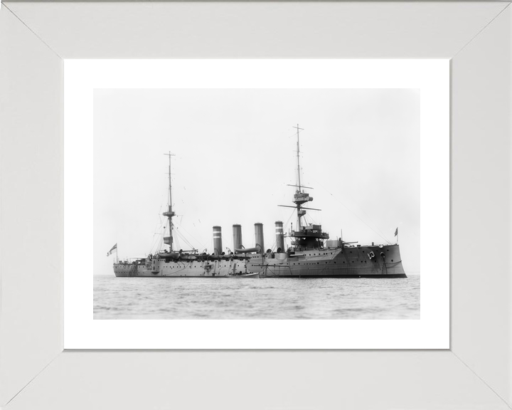 HMS Hampshire (1903) Royal Navy Devonshire Class Cruiser Starboard View Photo Print Wall Art Decor - Posters, Prints, & Visual Artwork - by Hampshire Prints (image 4 of 9)