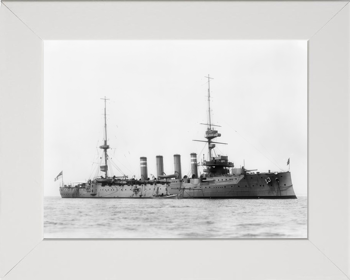HMS Hampshire (1903) Royal Navy Devonshire Class Cruiser Starboard View Photo Print Wall Art Decor - Posters, Prints, & Visual Artwork - by Hampshire Prints (image 5 of 9)