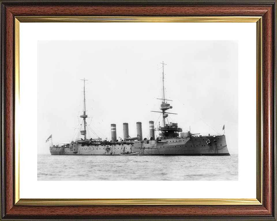 HMS Hampshire (1903) Royal Navy Devonshire Class Cruiser Starboard View Photo Print Wall Art Decor - Posters, Prints, & Visual Artwork - by Hampshire Prints (image 8 of 9)