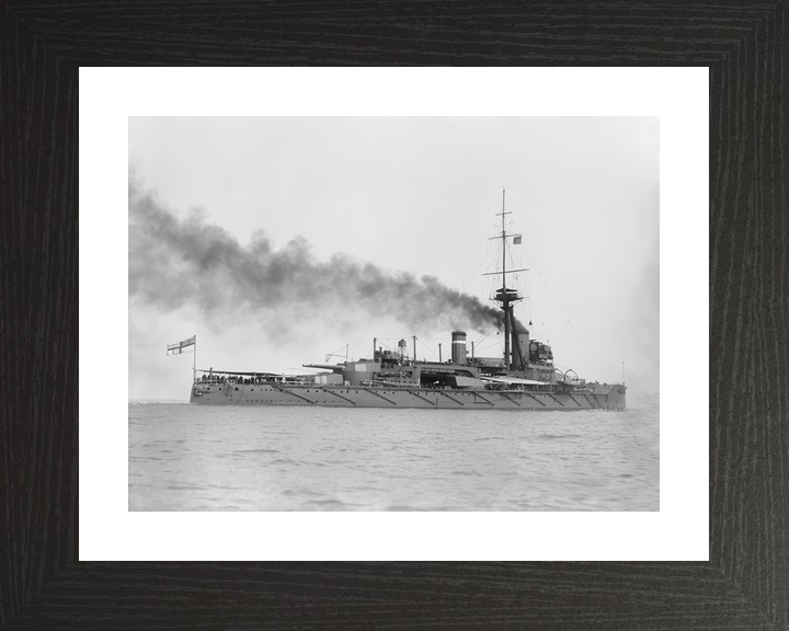 HMS Hercules (1910) Royal Navy Colossus Class Battleship Starboard View Photo Print Wall Art Decor - Posters, Prints, & Visual Artwork - by Hampshire Prints (image 2 of 9)