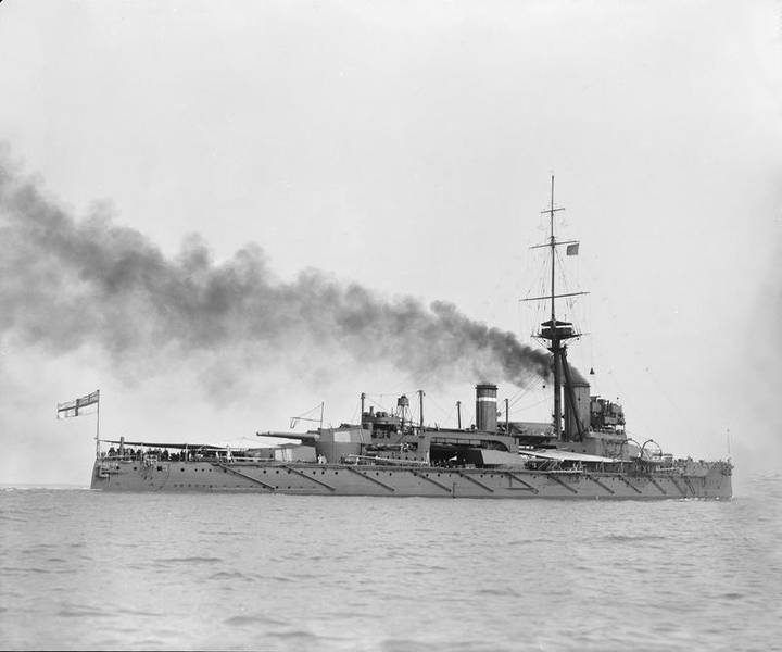 HMS Hercules (1910) | Photo Print | Framed Print | Colossus Class | Battleship | Royal Navy Hampshire Prints