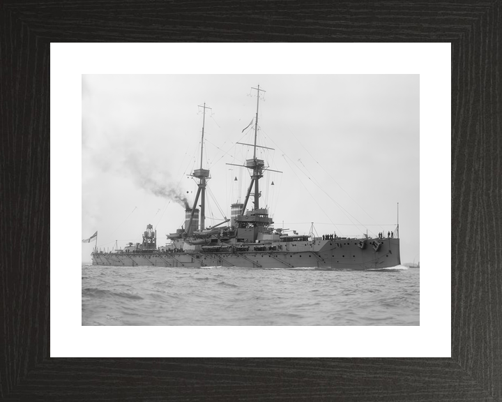 HMS Temeraire 1907 Bellerophon Class Battleship c1910 Photo Print - Posters, Prints, & Visual Artwork - by Hampshire Prints (image 2 of 9)