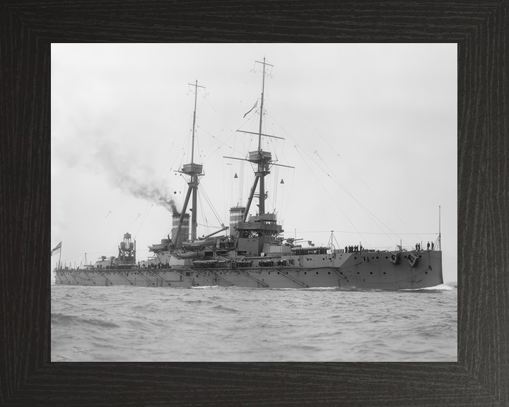 HMS Temeraire 1907 Bellerophon Class Battleship c1910 Photo Print - Posters, Prints, & Visual Artwork - by Hampshire Prints (image 3 of 9)