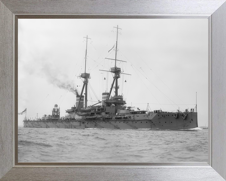 HMS Temeraire 1907 Bellerophon Class Battleship c1910 Photo Print - Posters, Prints, & Visual Artwork - by Hampshire Prints (image 7 of 9)