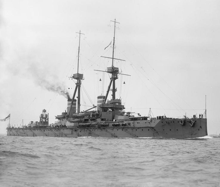 HMS Temeraire (1907) | Photo Print | Framed Print | Bellerophon Class | Battleship | Royal Navy Hampshire Prints