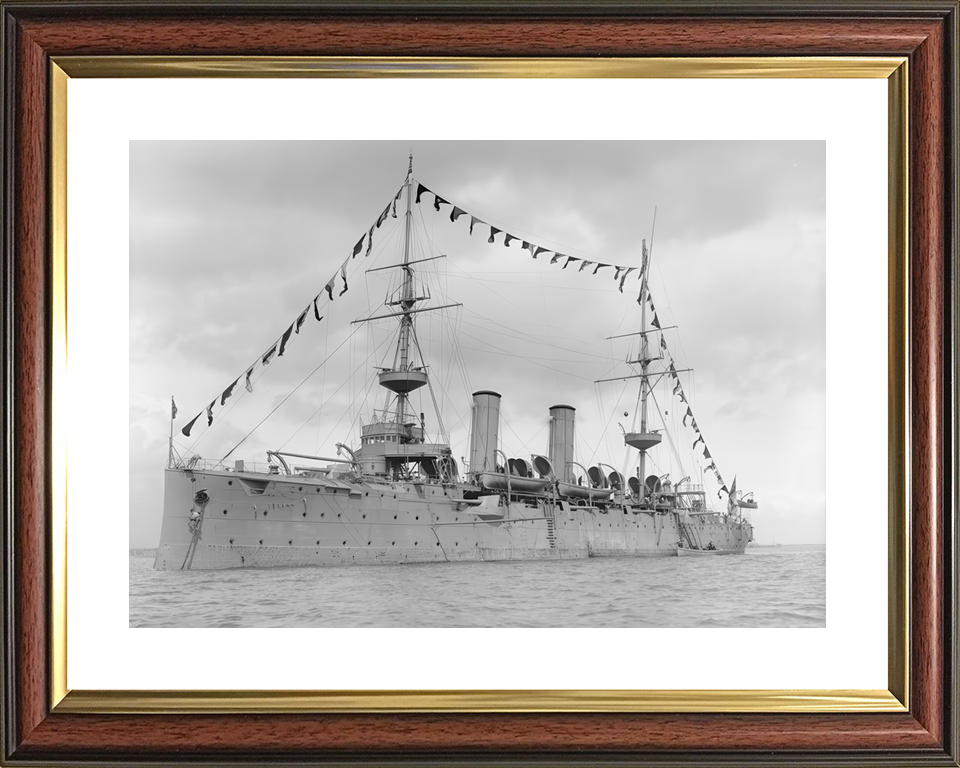 HMS Venus 1895 Eclipse Class Cruiser 1895 Photo Print - Posters, Prints, & Visual Artwork - by Hampshire Prints (image 8 of 9)