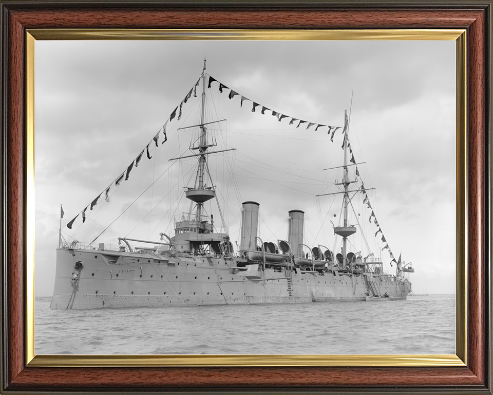 HMS Venus 1895 Eclipse Class Cruiser 1895 Photo Print - Posters, Prints, & Visual Artwork - by Hampshire Prints (image 9 of 9)