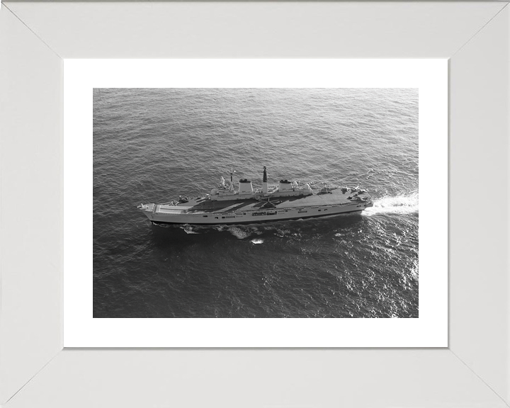 HMS Invincible R05 Invincible Class Aircraft Carrier February 1990 High Port View Photo Print - Posters, Prints, & Visual Artwork - by Hampshire Prints (image 4 of 9)