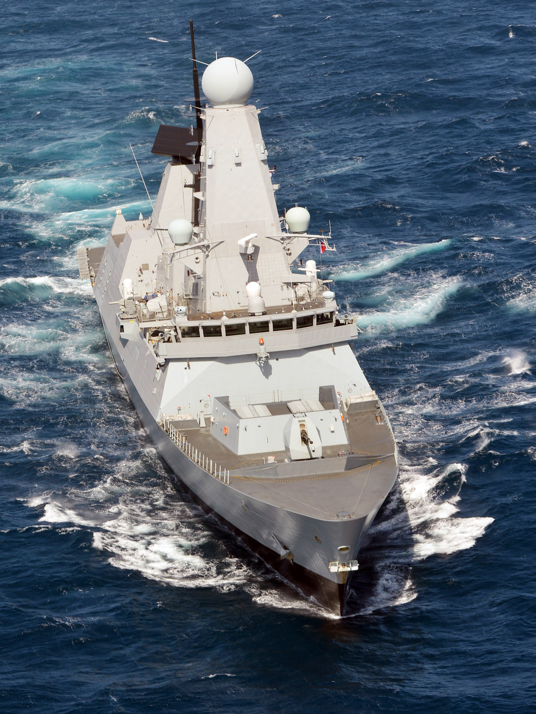 HMS Diamond (D34) Royal Navy Type 45 Destroyer Bow View 2012 Photo Print Wall Art Decor Posters, Prints, & Visual Artwork Hampshire Prints 6 x 4 No Frame No