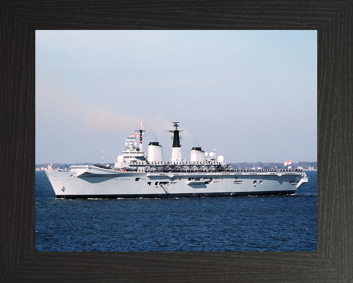 HMS Invincible R05 Invincible Class Aircraft Carrier January 1990 Photo Print - Posters, Prints, & Visual Artwork - by Hampshire Prints (image 3 of 9)