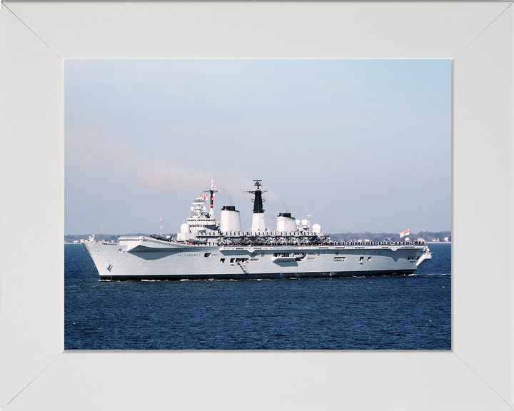 HMS Invincible R05 Invincible Class Aircraft Carrier January 1990 Photo Print - Posters, Prints, & Visual Artwork - by Hampshire Prints (image 5 of 9)