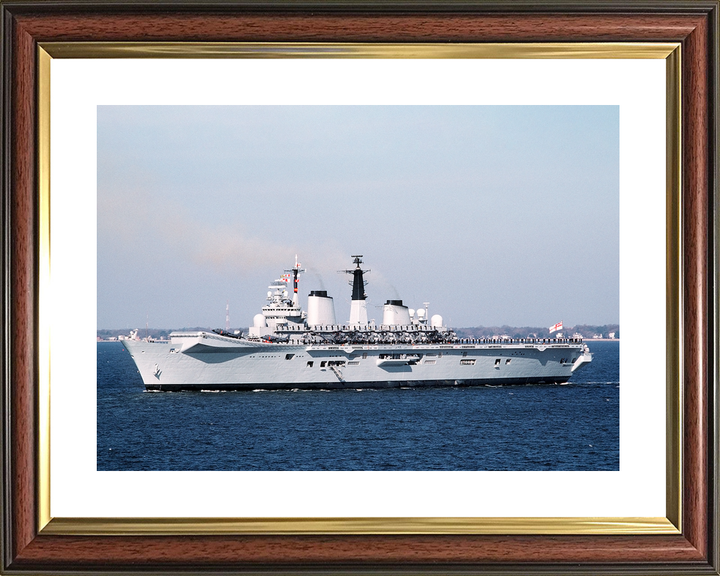 HMS Invincible R05 Invincible Class Aircraft Carrier January 1990 Photo Print - Posters, Prints, & Visual Artwork - by Hampshire Prints (image 8 of 9)