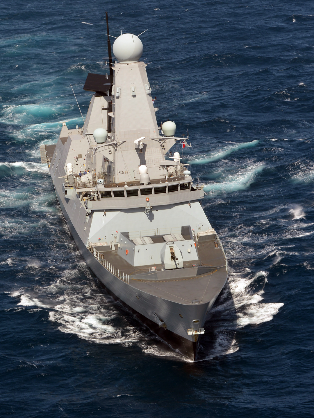 HMS Diamond (D34) Photo Print - Bow View 2012 - Royal Navy Type 45 Destroyer Hampshire Prints 6 x 4 No Frame No