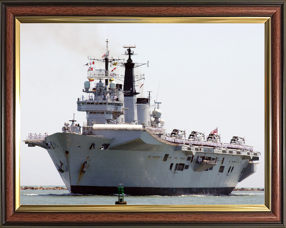 HMS Invincible R05 Invincible Class Aircraft Carrier May 2004 Procedure Alpha Photo Print - Posters, Prints, & Visual Artwork - by Hampshire Prints (image 9 of 9)