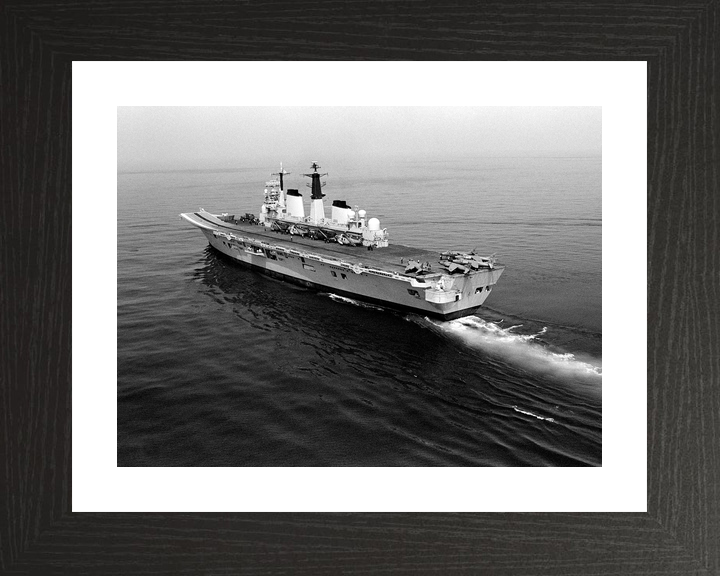 HMS Invincible R05 Invincible Class Aircraft Carrier May 1990 Black and White Photo Print - Posters, Prints, & Visual Artwork - by Hampshire Prints (image 2 of 9)