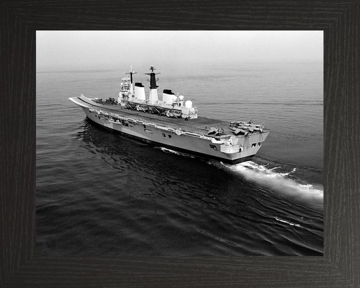 HMS Invincible R05 Invincible Class Aircraft Carrier May 1990 Black and White Photo Print - Posters, Prints, & Visual Artwork - by Hampshire Prints (image 3 of 9)