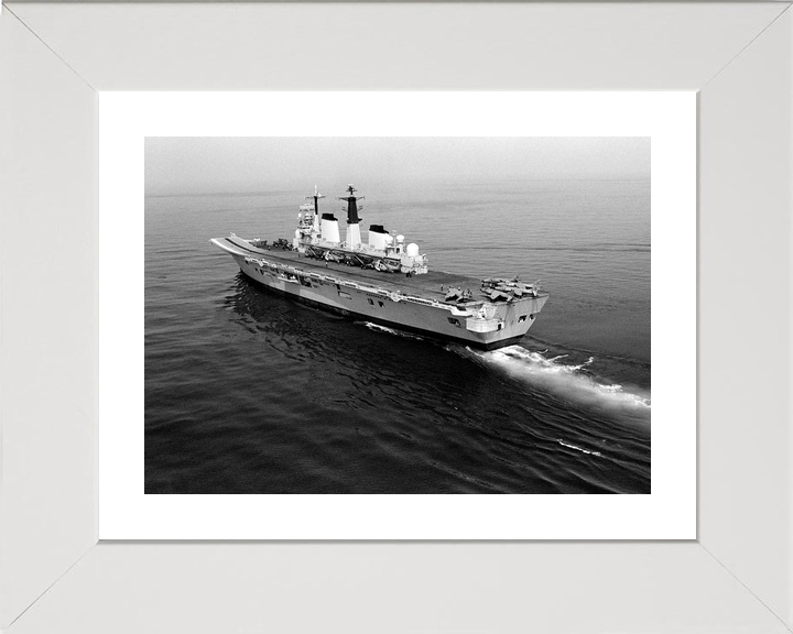 HMS Invincible R05 Invincible Class Aircraft Carrier May 1990 Black and White Photo Print - Posters, Prints, & Visual Artwork - by Hampshire Prints (image 4 of 9)