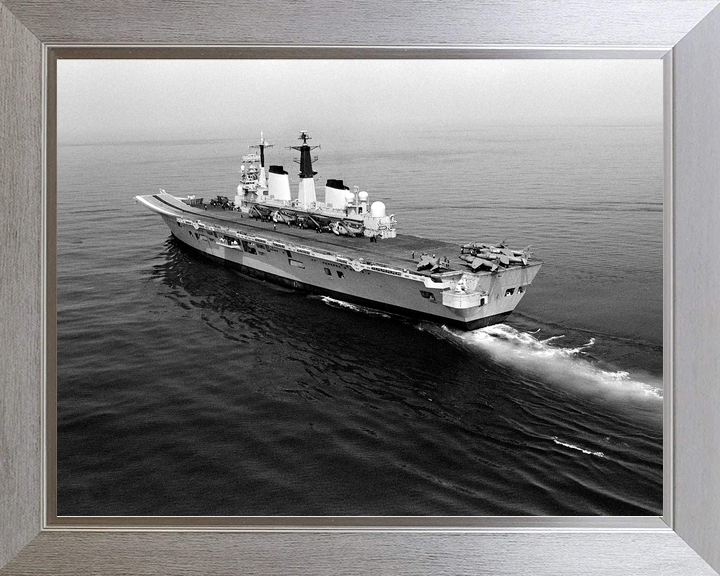 HMS Invincible R05 Invincible Class Aircraft Carrier May 1990 Black and White Photo Print - Posters, Prints, & Visual Artwork - by Hampshire Prints (image 7 of 9)