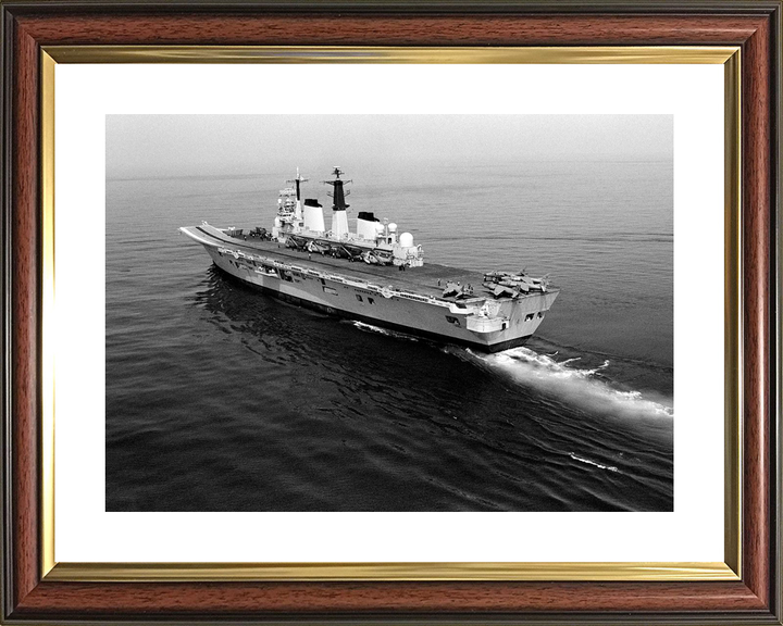 HMS Invincible R05 Invincible Class Aircraft Carrier May 1990 Black and White Photo Print - Posters, Prints, & Visual Artwork - by Hampshire Prints (image 8 of 9)