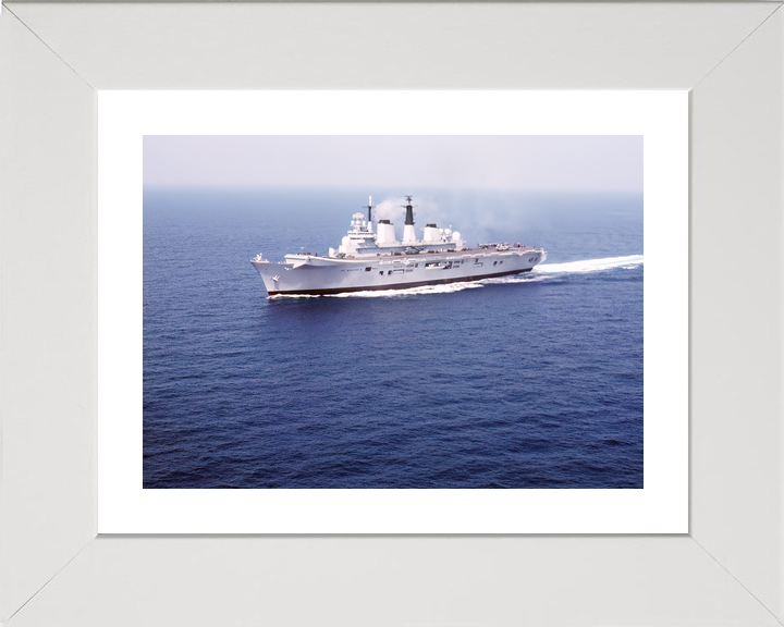 HMS Invincible R05 Invincible Class Aircraft Carrier May 1990 Underway Port Side Photo Print - Posters, Prints, & Visual Artwork - by Hampshire Prints (image 4 of 9)