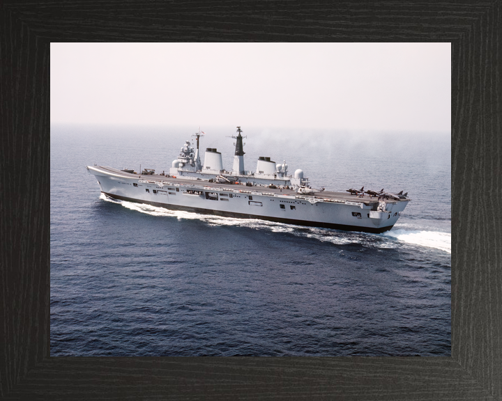 HMS Invincible R05 Invincible Class Aircraft Carrier May 1990 High Port Side View Photo Print - Posters, Prints, & Visual Artwork - by Hampshire Prints (image 3 of 9)