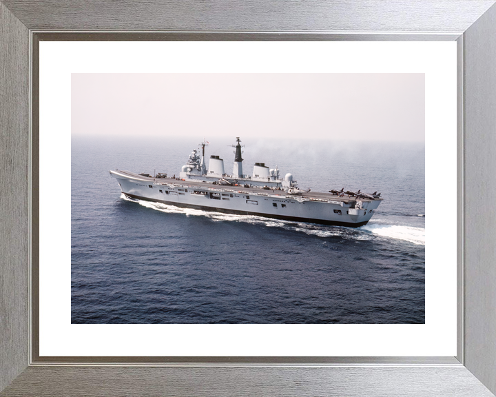 HMS Invincible R05 Invincible Class Aircraft Carrier May 1990 High Port Side View Photo Print - Posters, Prints, & Visual Artwork - by Hampshire Prints (image 6 of 9)