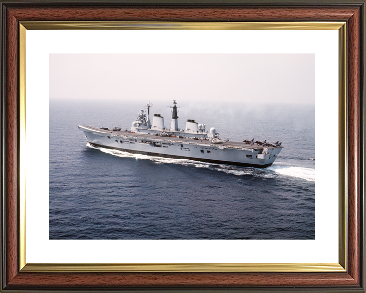 HMS Invincible R05 Invincible Class Aircraft Carrier May 1990 High Port Side View Photo Print - Posters, Prints, & Visual Artwork - by Hampshire Prints (image 8 of 9)