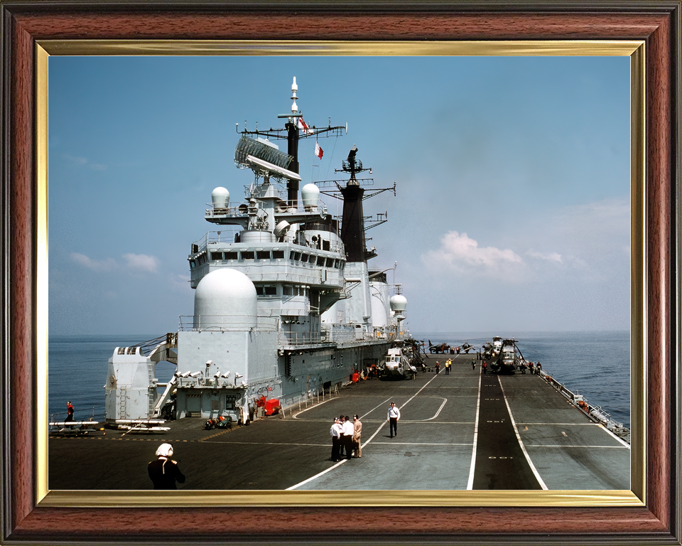 HMS Invincible R05 Invincible Class Aircraft Carrier May 1990 Photo Print - Posters, Prints, & Visual Artwork - by Hampshire Prints (image 9 of 9)