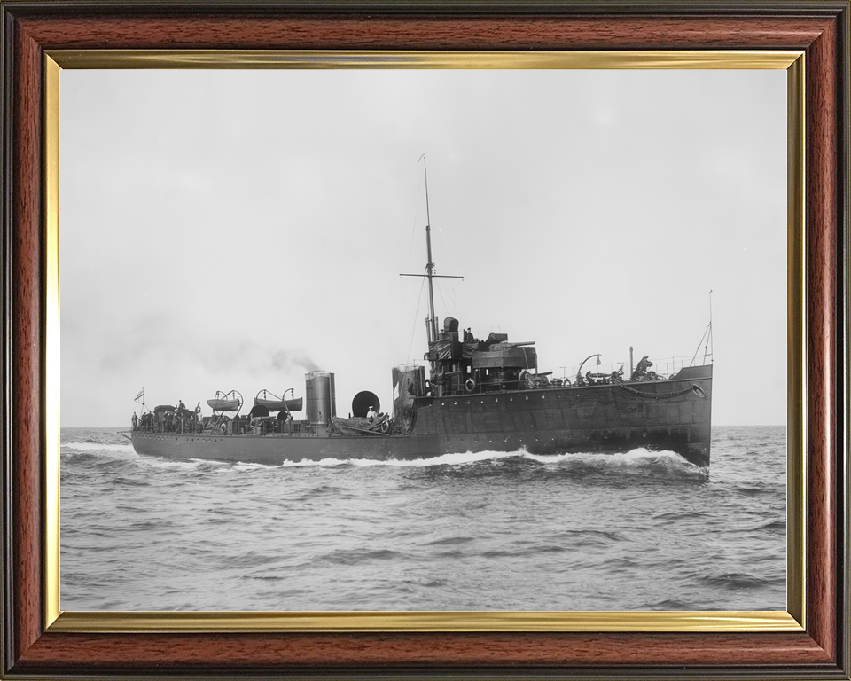 HMS Kale 1904 River Class Destroyer 1905 Photo Print - Posters, Prints, & Visual Artwork - by Hampshire Prints (image 9 of 9)