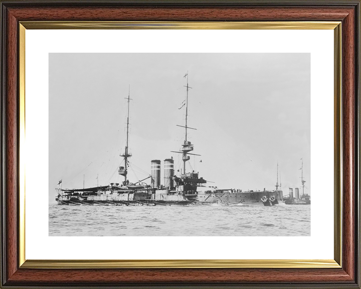 HMS King Edward VII 1903 Pre Dreadnought Battleship Photo Print - Posters, Prints, & Visual Artwork - by Hampshire Prints (image 8 of 9)
