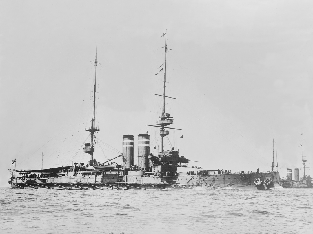 HMS King Edward VII 1903 Pre Dreadnought Battleship Photo Print - Posters, Prints, & Visual Artwork - by Hampshire Prints (image 1 of 9)