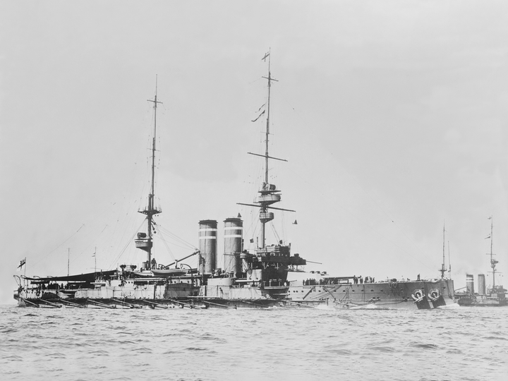 HMS King Edward VII 1903 Pre Dreadnought Battleship Photo Print - Posters, Prints, & Visual Artwork - by Hampshire Prints (image 1 of 9)
