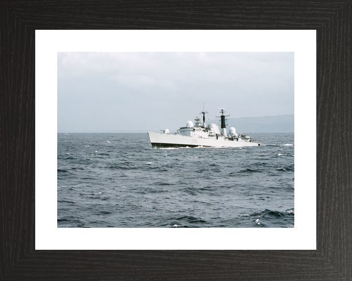HMS Liverpool D92 Type 42 Destroyer 1986 Riding Waves Photo Print - Posters, Prints, & Visual Artwork - by Hampshire Prints (image 2 of 9)