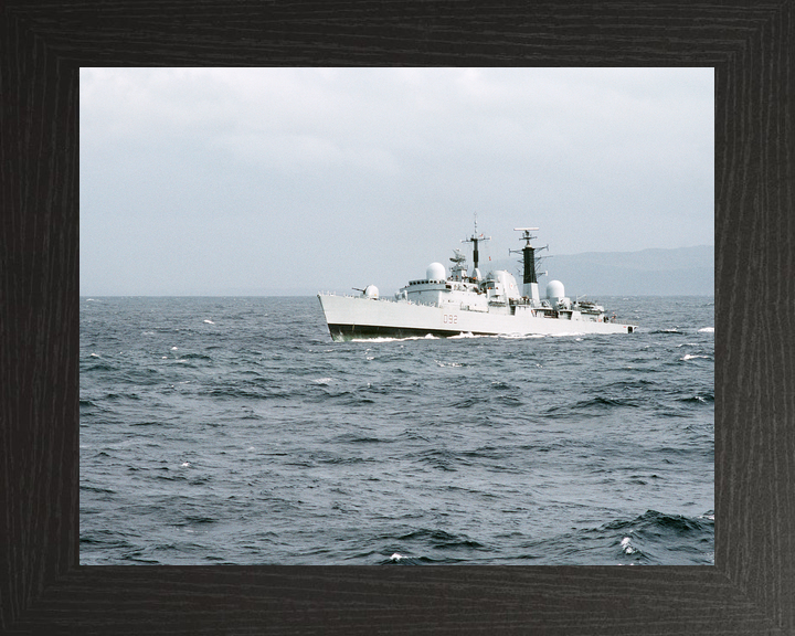 HMS Liverpool D92 Type 42 Destroyer 1986 Riding Waves Photo Print - Posters, Prints, & Visual Artwork - by Hampshire Prints (image 3 of 9)