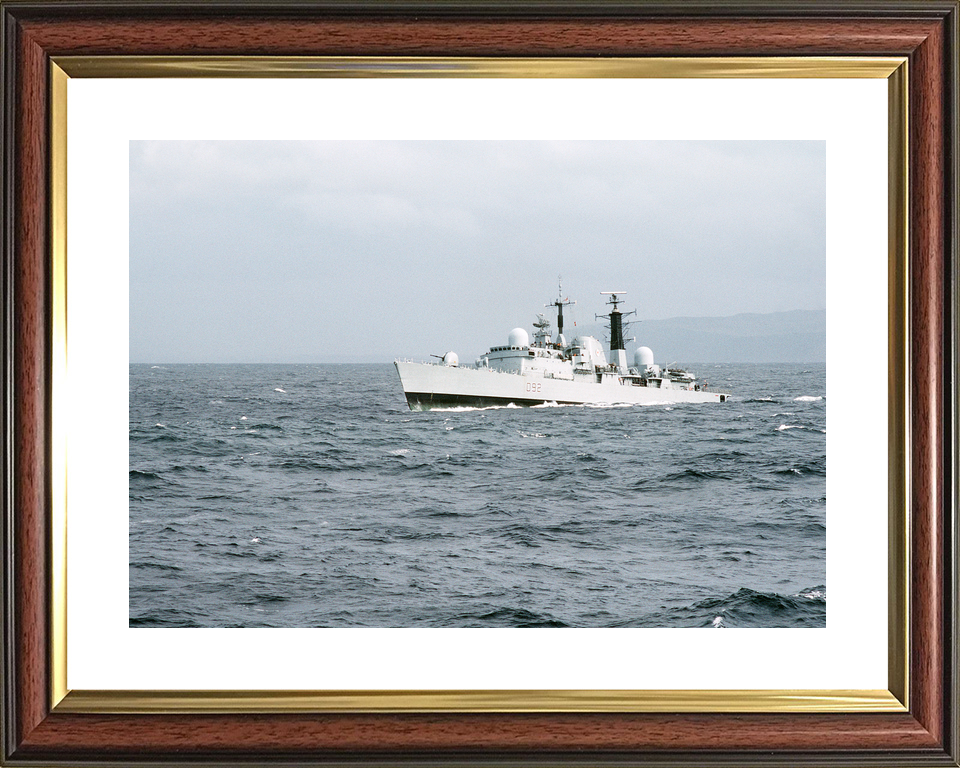 HMS Liverpool D92 Type 42 Destroyer 1986 Riding Waves Photo Print - Posters, Prints, & Visual Artwork - by Hampshire Prints (image 8 of 9)