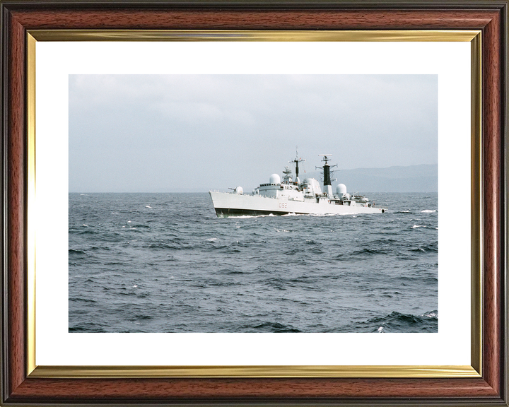 HMS Liverpool D92 Type 42 Destroyer 1986 Riding Waves Photo Print - Posters, Prints, & Visual Artwork - by Hampshire Prints (image 8 of 9)