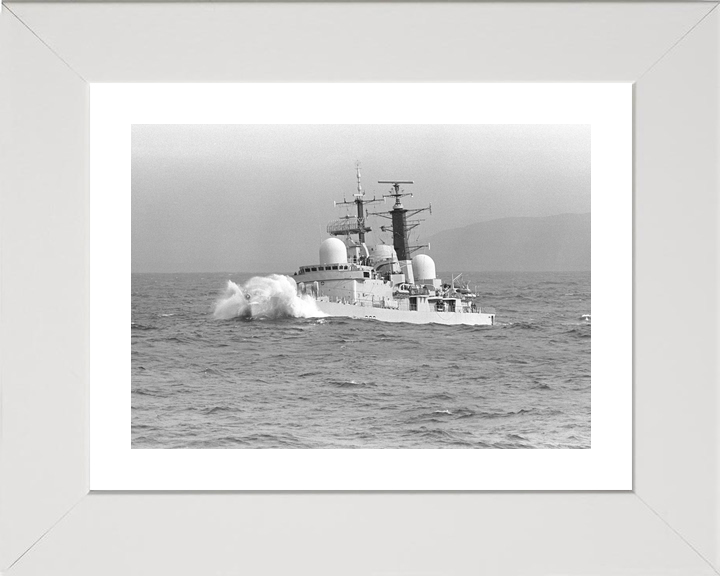HMS Liverpool D92 Type 42 Destroyer 1986 In a Swell Photo Print - Posters, Prints, & Visual Artwork - by Hampshire Prints (image 4 of 9)