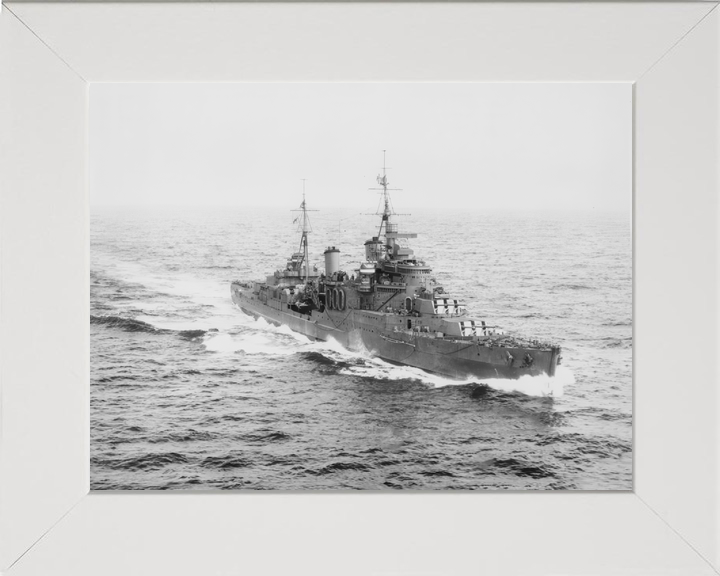 HMS Manchester 15 Town Class Light Cruiser May 1942 Photo Print - Posters, Prints, & Visual Artwork - by Hampshire Prints (image 5 of 9)