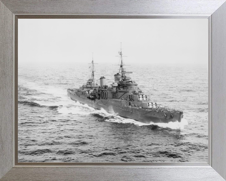 HMS Manchester 15 Town Class Light Cruiser May 1942 Photo Print - Posters, Prints, & Visual Artwork - by Hampshire Prints (image 7 of 9)
